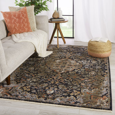 Charlton Home® Finnuala Soft Power-Loomed Oriental Area Rug